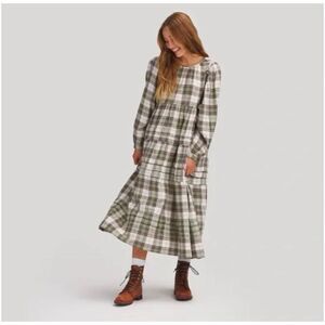 BASIN AND RANGE Plaid Ranch Dress Size Medium NWT